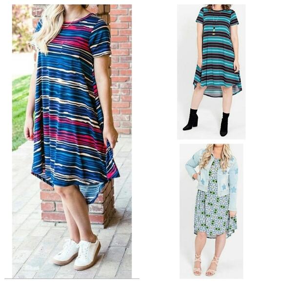 LuLaRoe Carly Dress - Size XXS - NWT - Picture 2 of 6